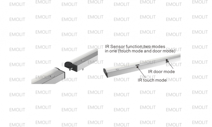 High Quality Aluminium Housing IR Sensor Linkable LED Furniture Cabinet Lamp High Lumen CE Approval 1