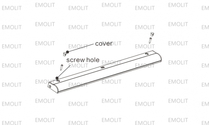 High Quality Aluminium Housing IR Sensor Linkable LED Furniture Cabinet Lamp High Lumen CE Approval 2