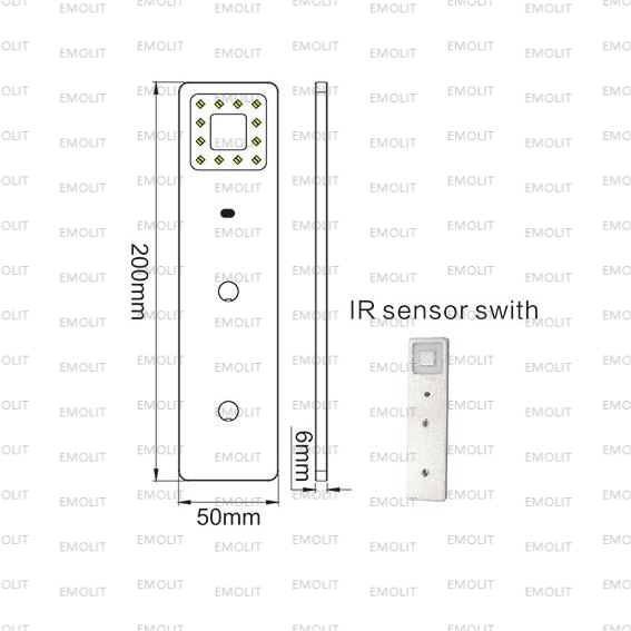 Super Slim Aluminium Housing Wall Installation LED Furniture Cabinet Lamp CE Approval 1