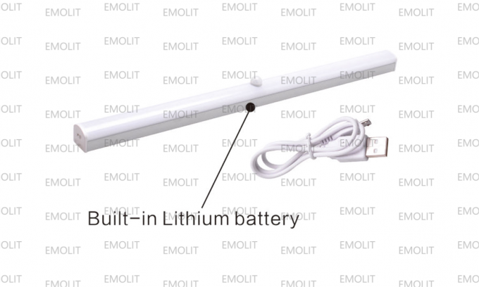 Aluminum Base PIR Sensor Portable Rechargeable LED Lamp CE Approval 3