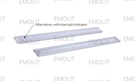 Aluminium Super Slim 5mm Housing Touch Switch LED Furniture Cabinet Lamp High Lumen CE Approval