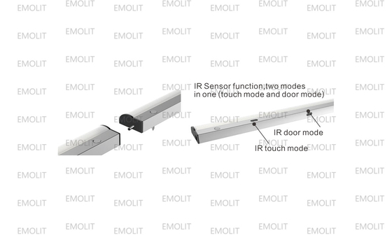 High Quality Aluminium Housing IR Sensor Linkable LED Furniture Cabinet Lamp High Lumen CE Approval