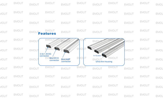 High Quality Aluminium Housing IR Sensor Linkable LED Furniture Cabinet Lamp High Lumen CE Approval
