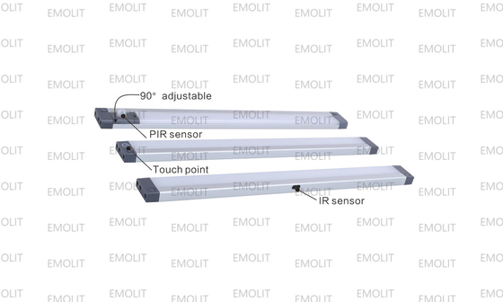High Quality IR/PIR Sensor Dimmable LED Furniture Cabinet Lamp High Lumen CE Approval