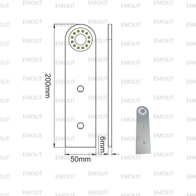 Super Slim Aluminium Housing CCT LED Furniture Cabinet Lamp CE Approval