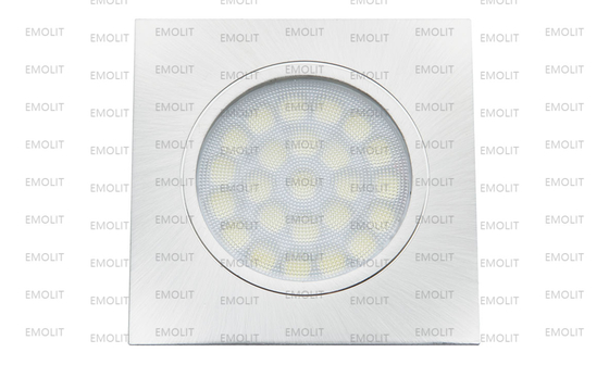 Flat Aluminium Square Housing CCT LED Rcessed Furniture Cabinet Lamp CE Approval