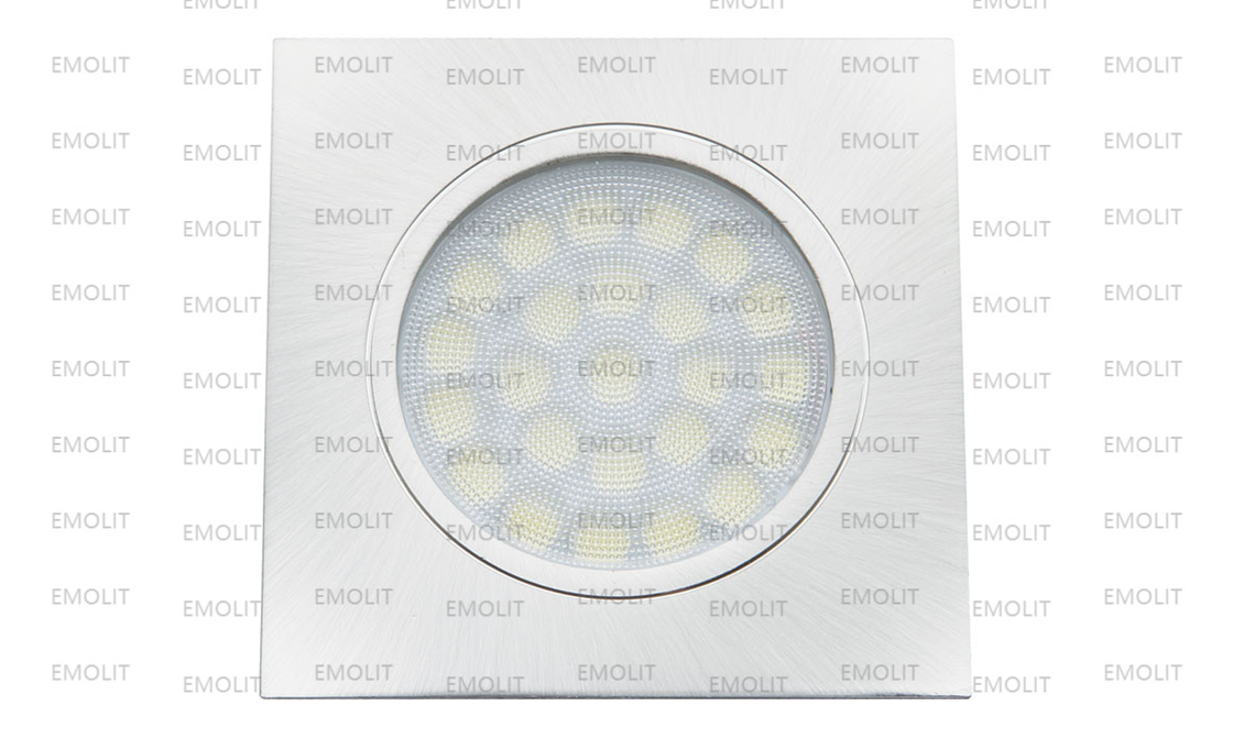 Flat Aluminium Square Housing CCT LED Rcessed Furniture Cabinet Lamp CE Approval