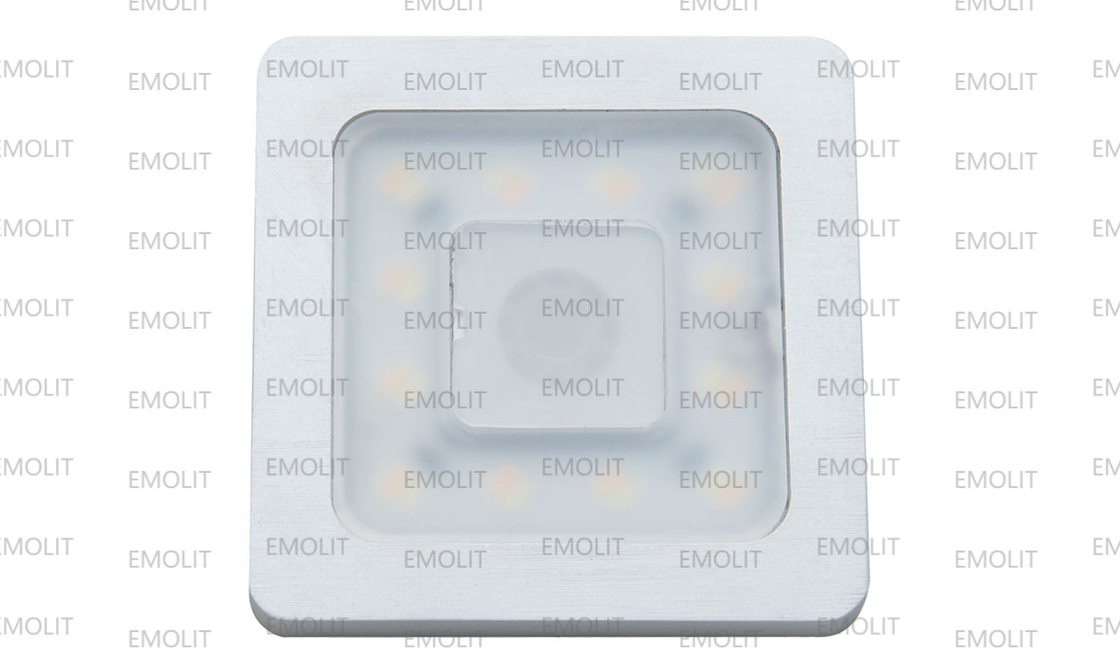 Flat Aluminium Square Housing CCT LED Furniture Cabinet Lamp CE Approval